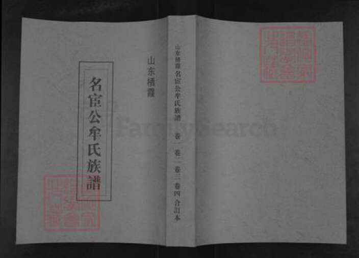 山东省烟台市栖霞市牟氏族谱-山东栖霞名宦公牟氏族谱.pdf电子版缩略图