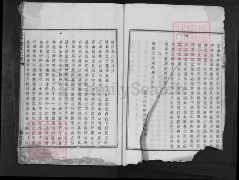 浙江省杭州市富阳灵桥镇镇倪氏锄经堂族谱-富春倪氏宗谱.pdf电子版预览图2