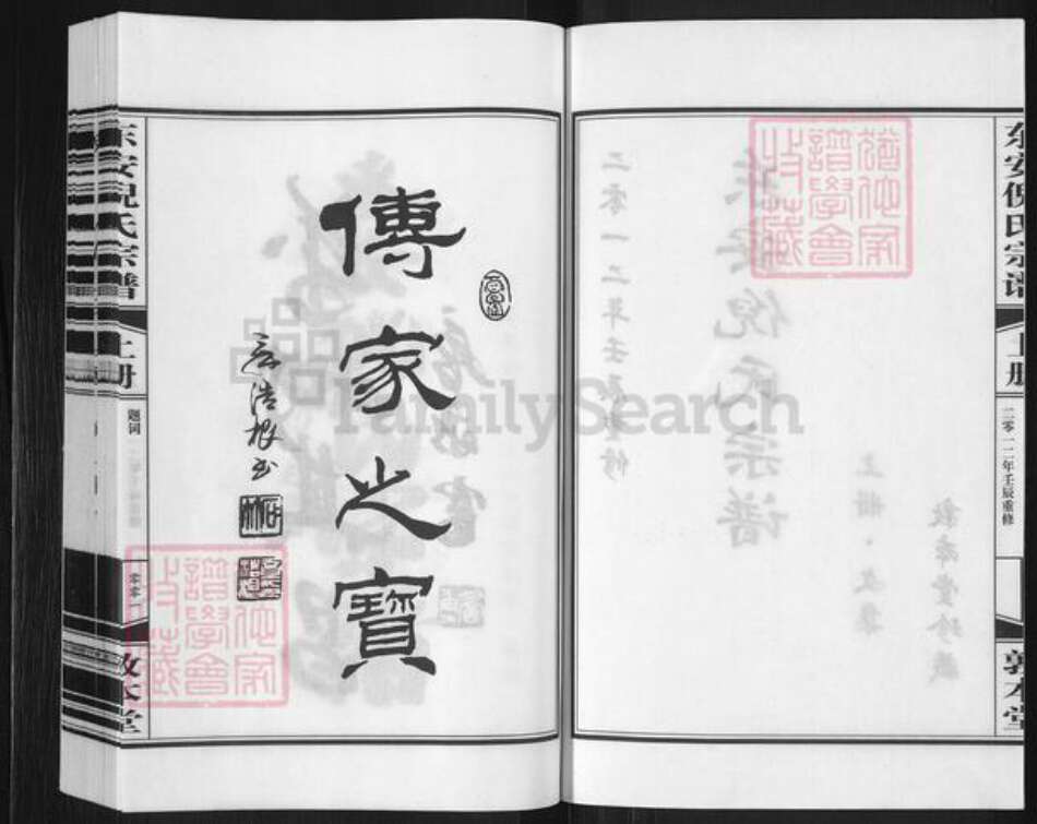 浙江省杭州市富阳倪氏敦本堂族谱-东安倪氏宗谱.pdf电子版预览图2