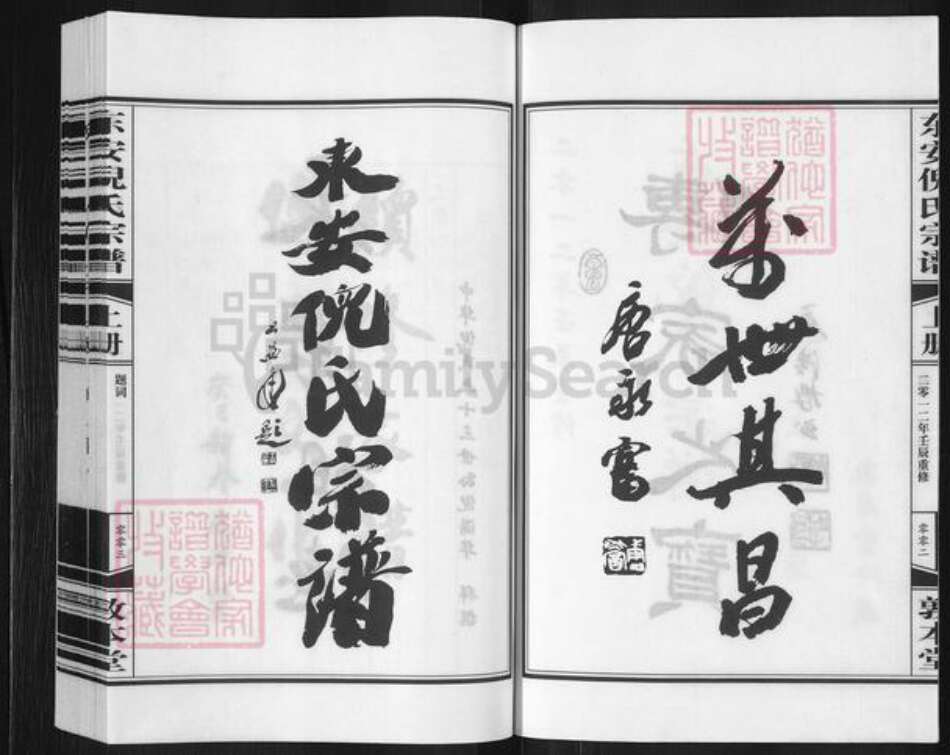 浙江省杭州市富阳倪氏敦本堂族谱-东安倪氏宗谱.pdf电子版预览图3