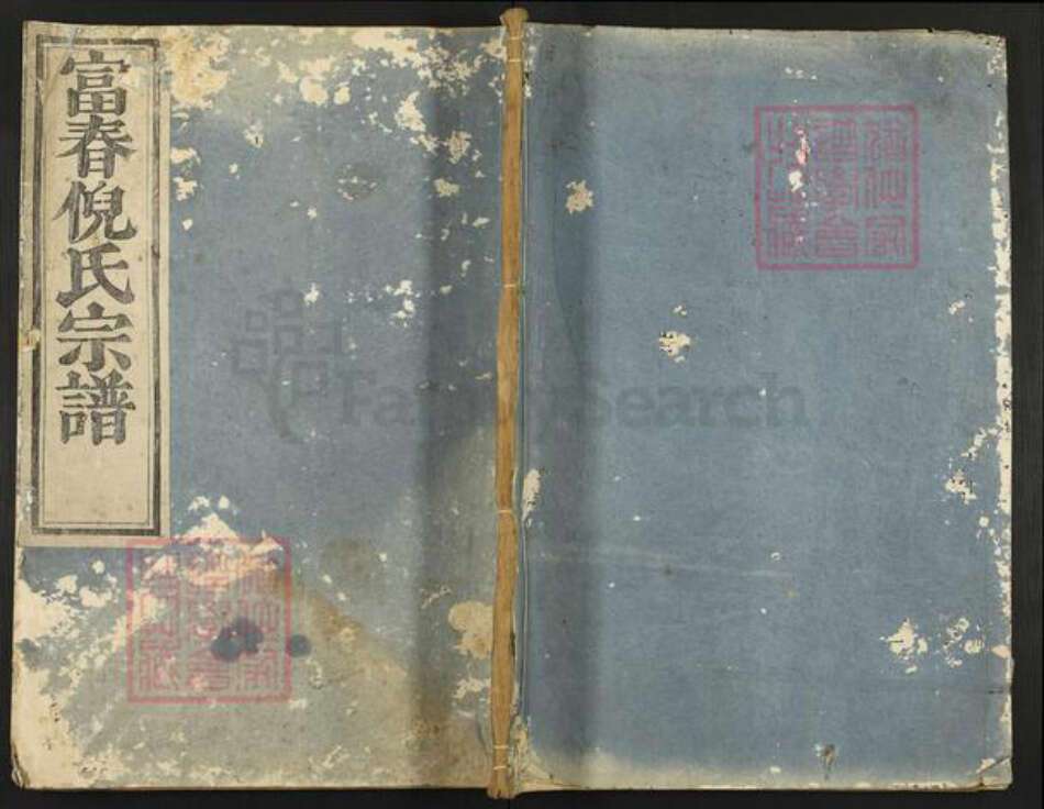 浙江省杭州市富阳倪氏锄经堂族谱-富春倪氏宗谱.pdf电子版缩略图