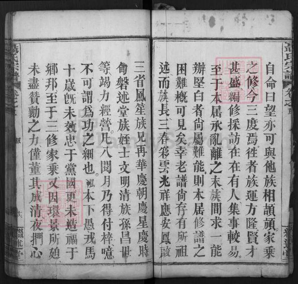 湖北省武汉市新洲区聂氏继述堂族谱-聂氏宗谱.pdf电子版预览图2