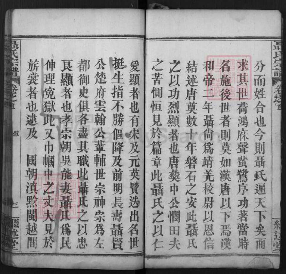 湖北省武汉市新洲区聂氏继述堂族谱-聂氏宗谱.pdf电子版预览图5