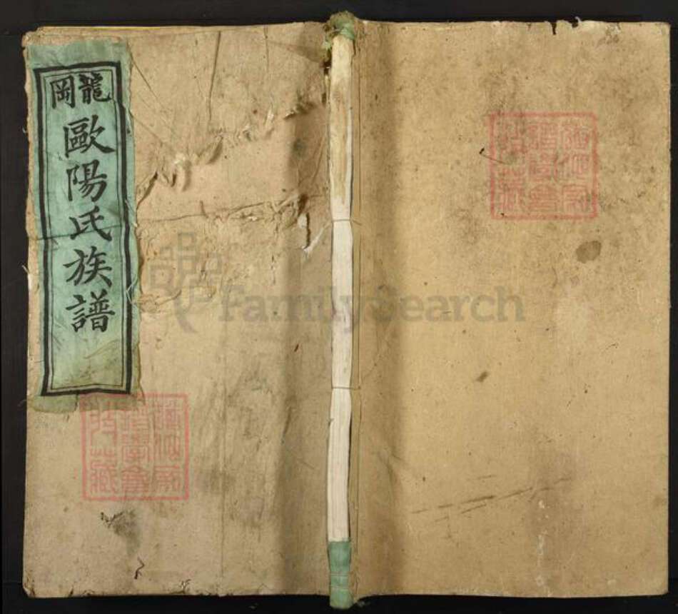 江西省吉安市吉安县登龙乡欧阳氏保和堂族谱-龙冈欧阳氏族谱.pdf电子版缩略图