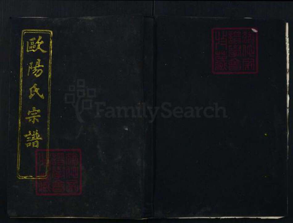 湖北省欧阳氏族谱-欧阳氏宗谱.pdf电子版缩略图