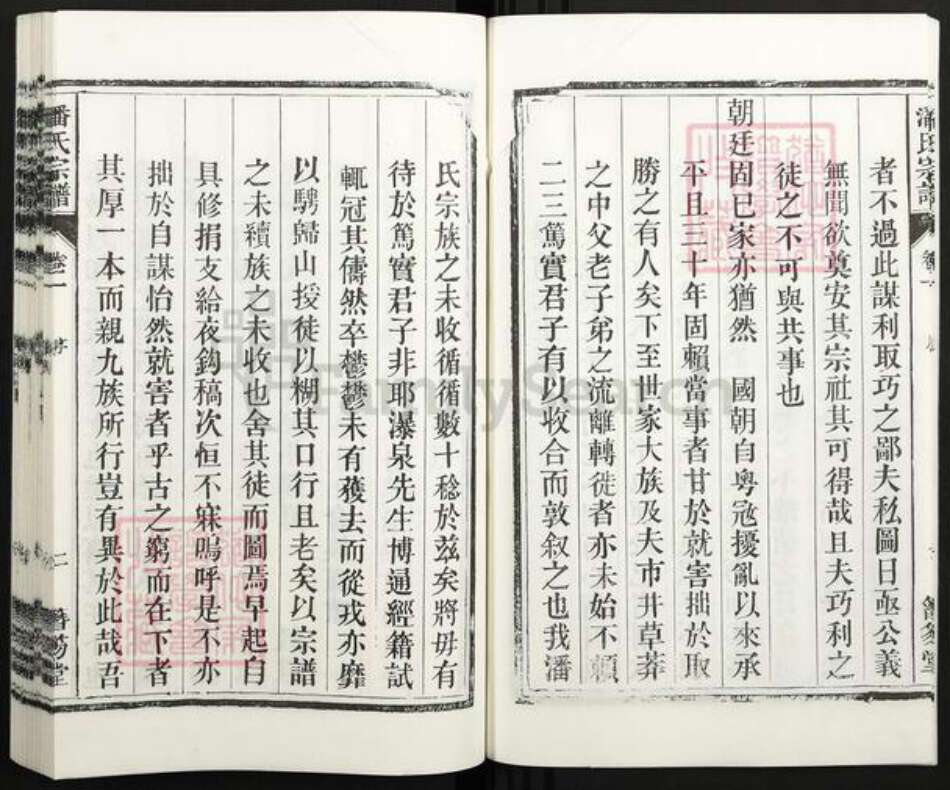 安徽省合肥市庐江县潘氏簪笏堂族谱-潘氏宗谱.pdf电子版预览图4