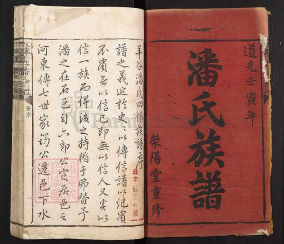 江西省赣州市石城县大由乡潘氏荥阳堂族谱-石城羊谷潘氏族谱.pdf电子版预览图1