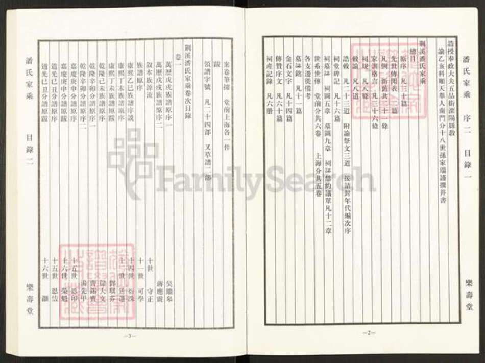 江苏省无锡市宜兴市新街街道潘氏乐寿堂族谱-荆谿潘氏家乘.pdf电子版预览图2