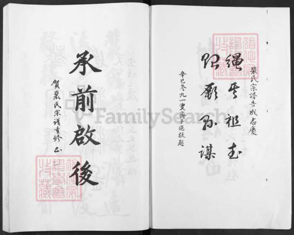 浙江省台州市天台县坦头镇裴氏族谱-天台裴氏宗谱.pdf电子版预览图2