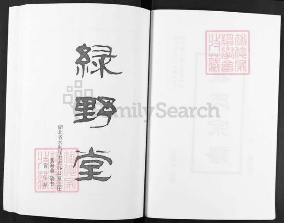 湖北省孝感市汉川市裴氏绿野堂族谱-湖北汉川杨林裴氏四修裴氏宗谱.pdf电子版预览图2