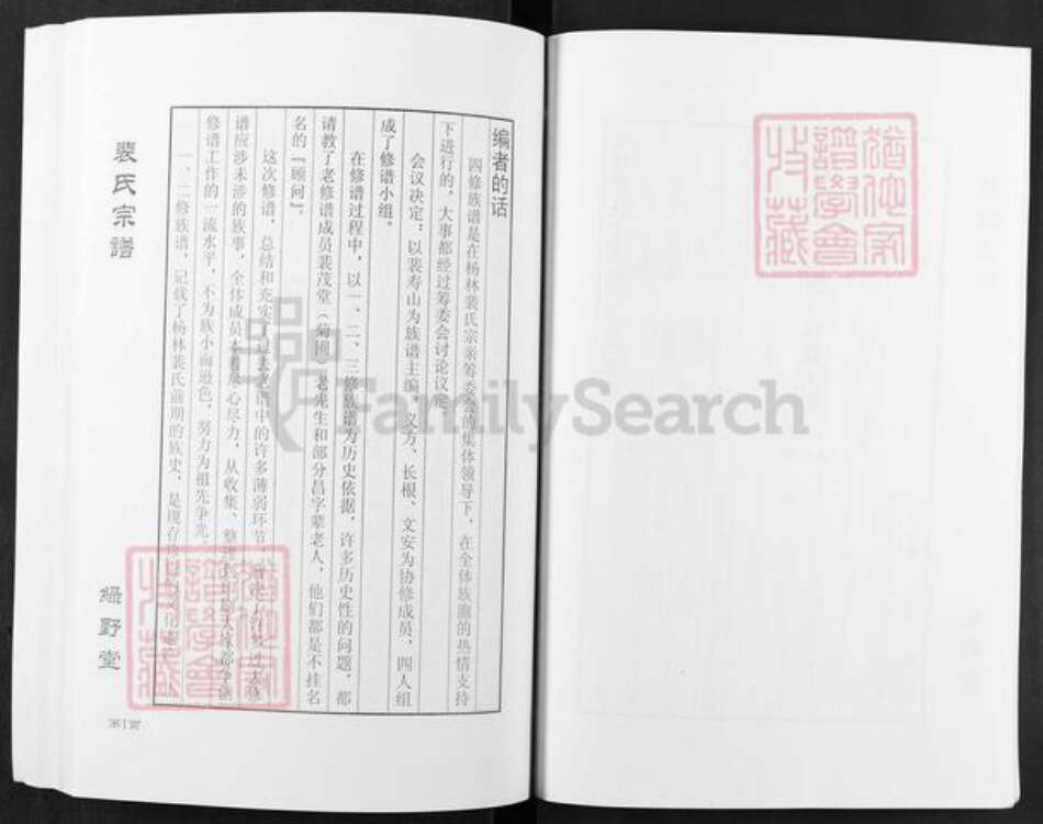 湖北省孝感市汉川市裴氏绿野堂族谱-湖北汉川杨林裴氏四修裴氏宗谱.pdf电子版预览图4