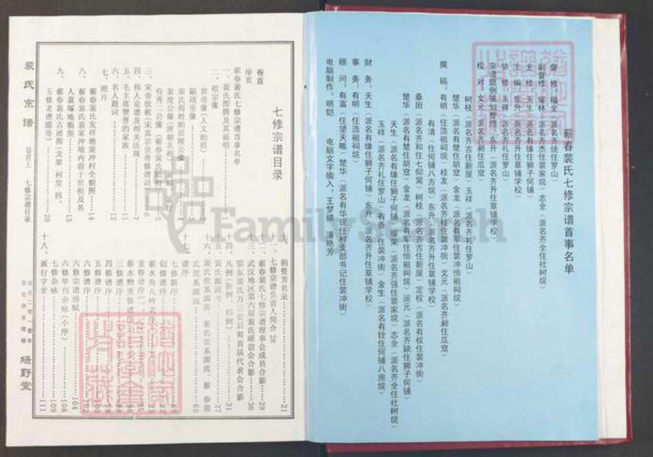 湖北省黄冈市蕲春县青石镇裴氏绿野堂族谱-蕲春裴氏宗谱.pdf电子版预览图2
