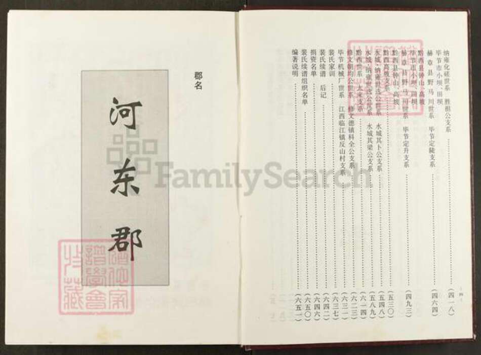 贵州省毕节市黔西县裴氏绿野堂族谱-贵州省毕节市地区裴氏族谱.pdf电子版预览图4