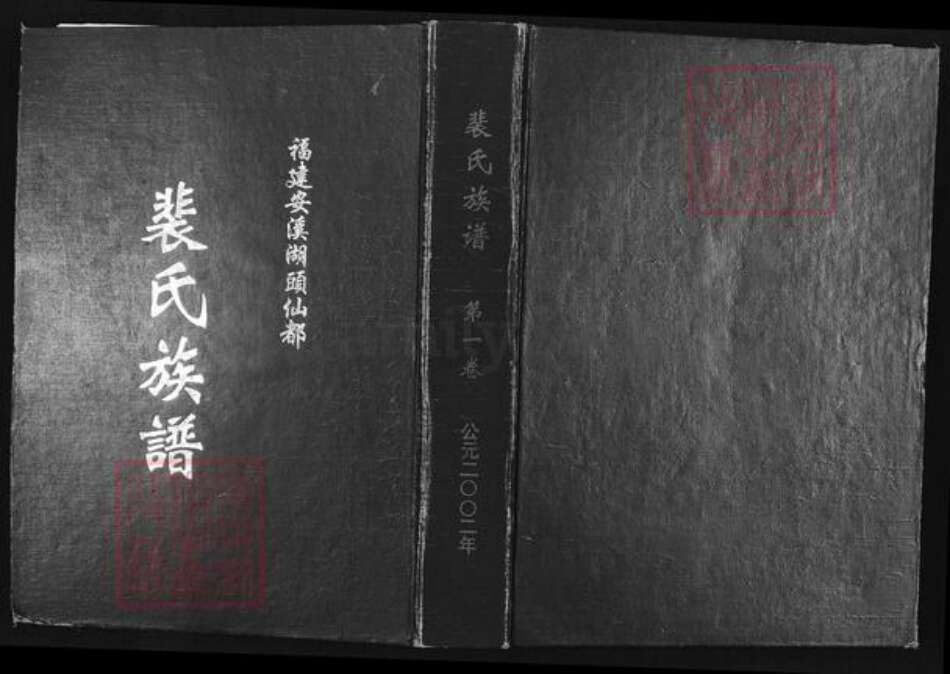 福建省泉州市安溪县湖头镇裴氏族谱-仙都裴氏族谱.pdf电子版缩略图