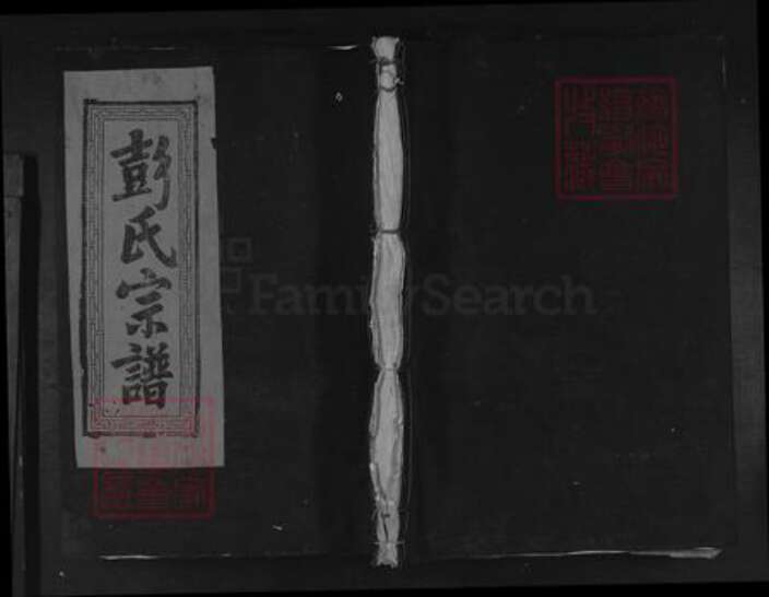 江西省九江市庐山市星子镇彭氏同庆堂族谱-彭氏宗谱.pdf电子版缩略图