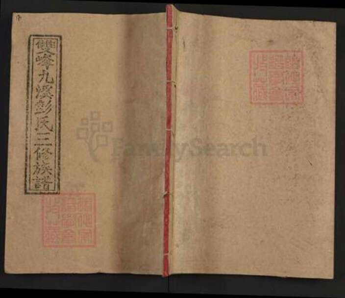 湖南省常德市桃源县九溪镇彭氏和宗堂族谱-双峰九溪彭氏三修族谱.pdf电子版缩略图