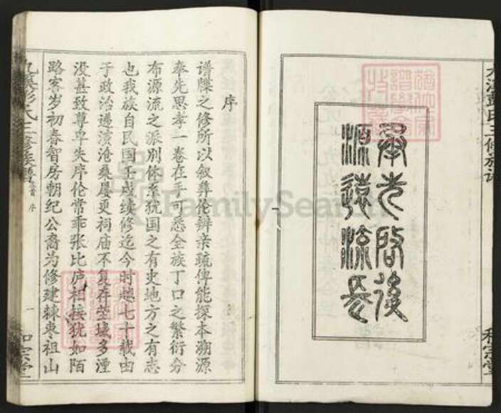 湖南省常德市桃源县九溪镇彭氏和宗堂族谱-双峰九溪彭氏三修族谱.pdf电子版预览图2