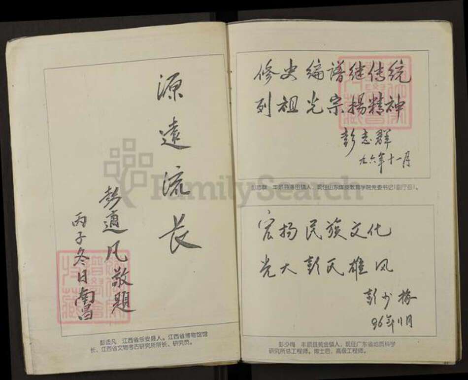 广东省梅州市丰顺县龙岗镇彭氏族谱-彭氏族谱.pdf电子版预览图2