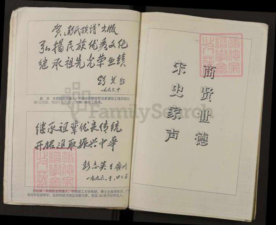 广东省梅州市丰顺县龙岗镇彭氏族谱-彭氏族谱.pdf电子版预览图3