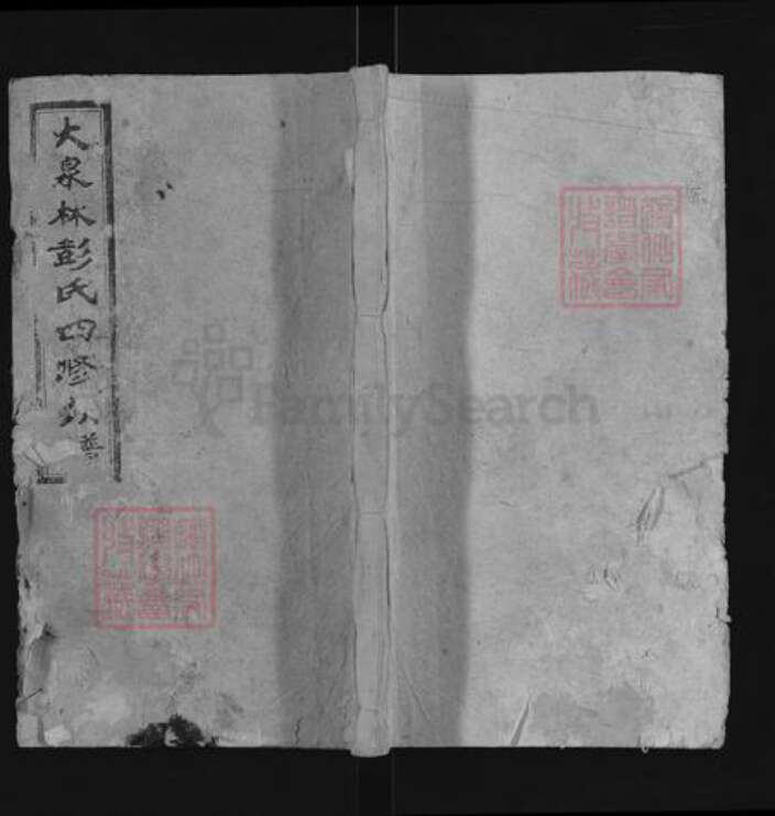 湖南省邵阳市邵东彭氏双桂堂族谱-大泉林彭氏四修族谱.pdf电子版缩略图