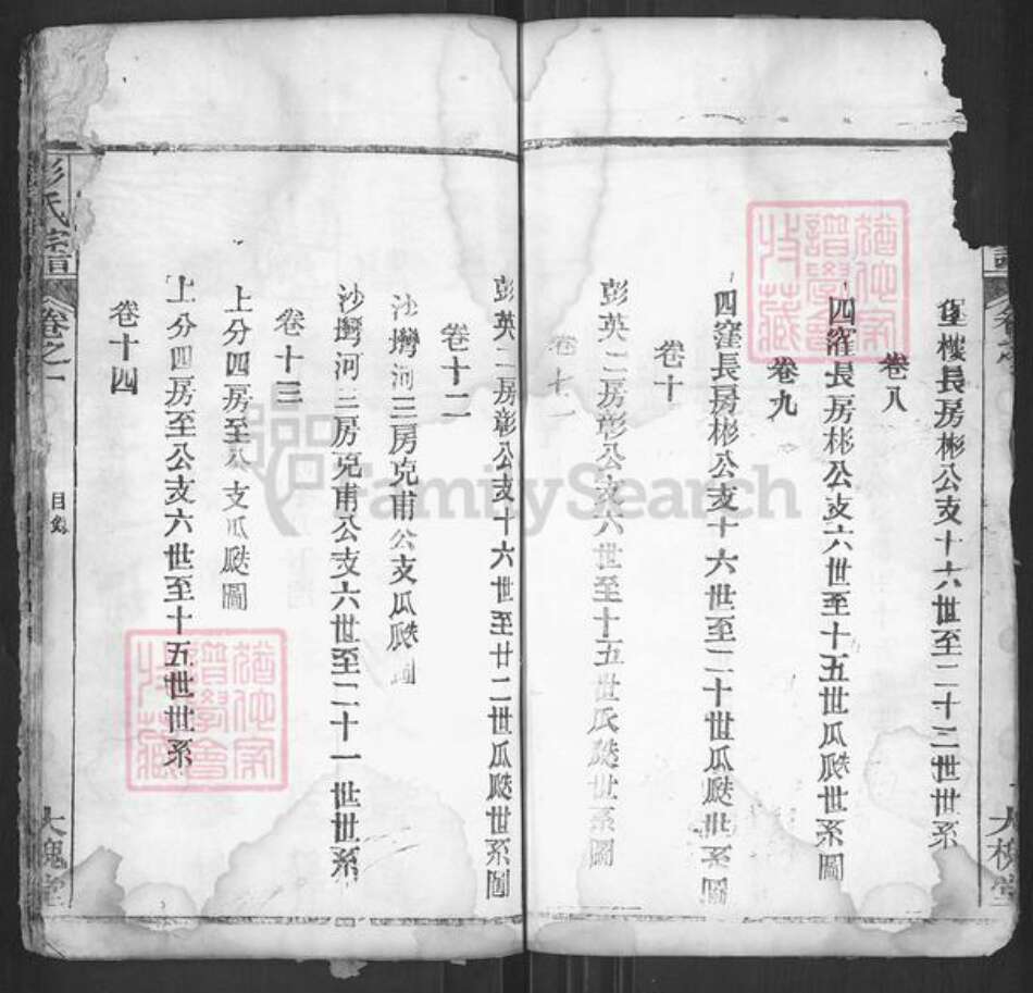 湖北省黄冈市麻城市彭氏大槐堂族谱-彭氏宗谱.pdf电子版预览图5