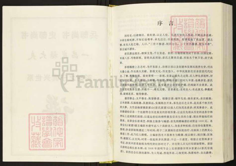 四川省达川万源市大竹彭氏陇西堂族谱-彭氏宗族谱.pdf电子版预览图2