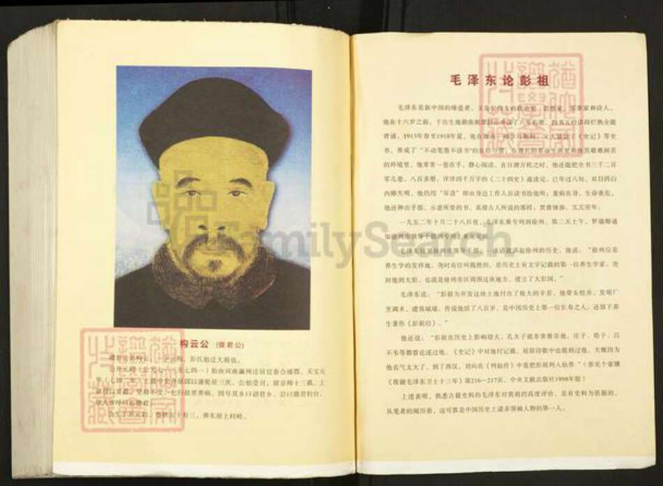 湖南省娄底市新化县温塘镇彭氏族谱-湖南梅邑彭氏五修通谱.pdf电子版预览图1