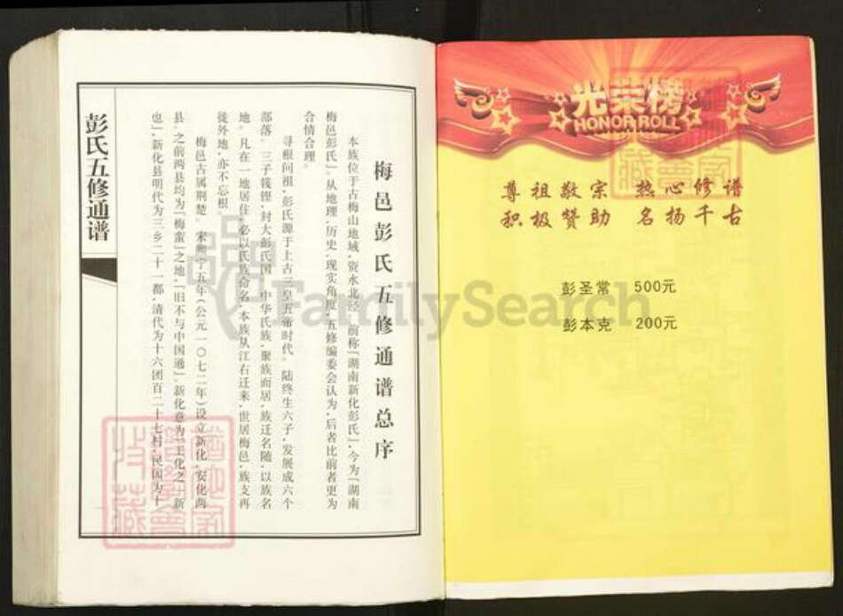 湖南省娄底市新化县温塘镇彭氏族谱-湖南梅邑彭氏五修通谱.pdf电子版预览图4