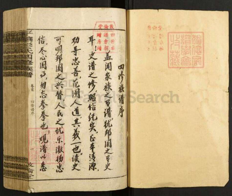 湖南省娄底市双峰县锁石镇彭氏敦伦堂族谱-双峰坪壤彭氏四修族谱.pdf电子版预览图1