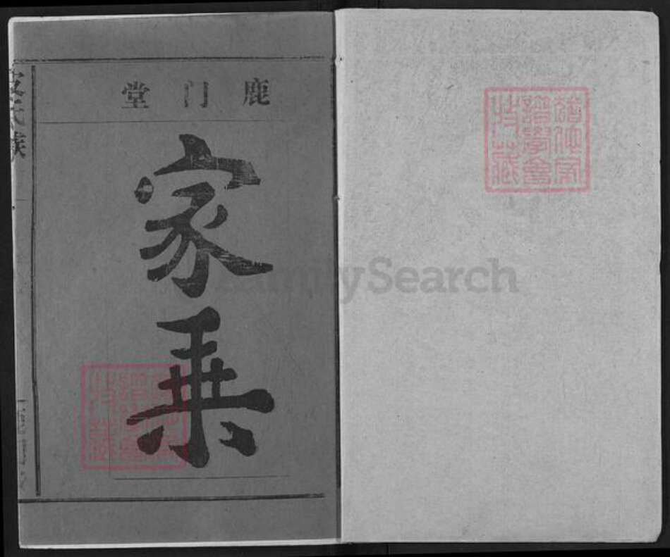 湖北省荆州市洪湖市皮氏鹿门堂族谱-皮氏族谱.pdf电子版预览图1