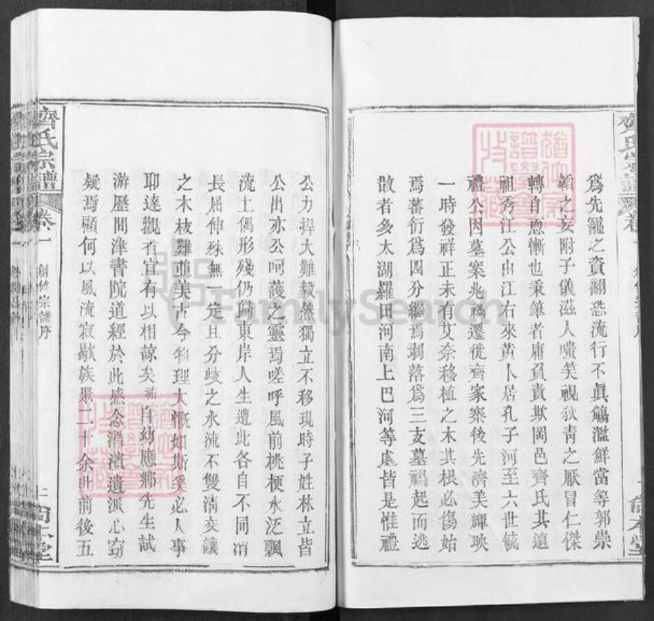 湖北省武汉市新洲区齐氏尚本堂族谱-齐氏宗谱.pdf电子版预览图2
