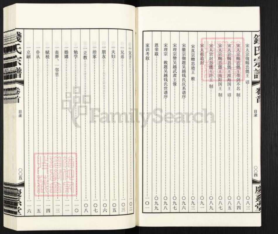 江苏省常州市武进县寨桥镇钱氏庆系堂族谱-钱氏宗谱.pdf电子版预览图4