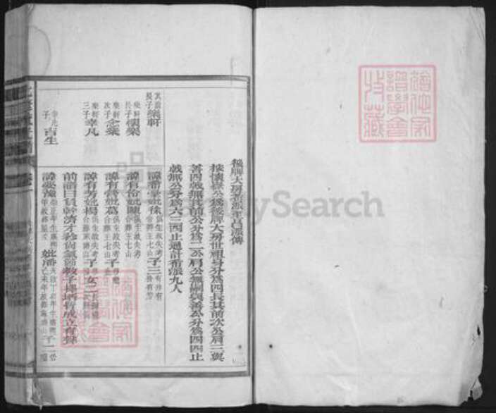 湖南省邵阳市隆回县钱氏族谱-钱氏七修流光谱.pdf电子版预览图1