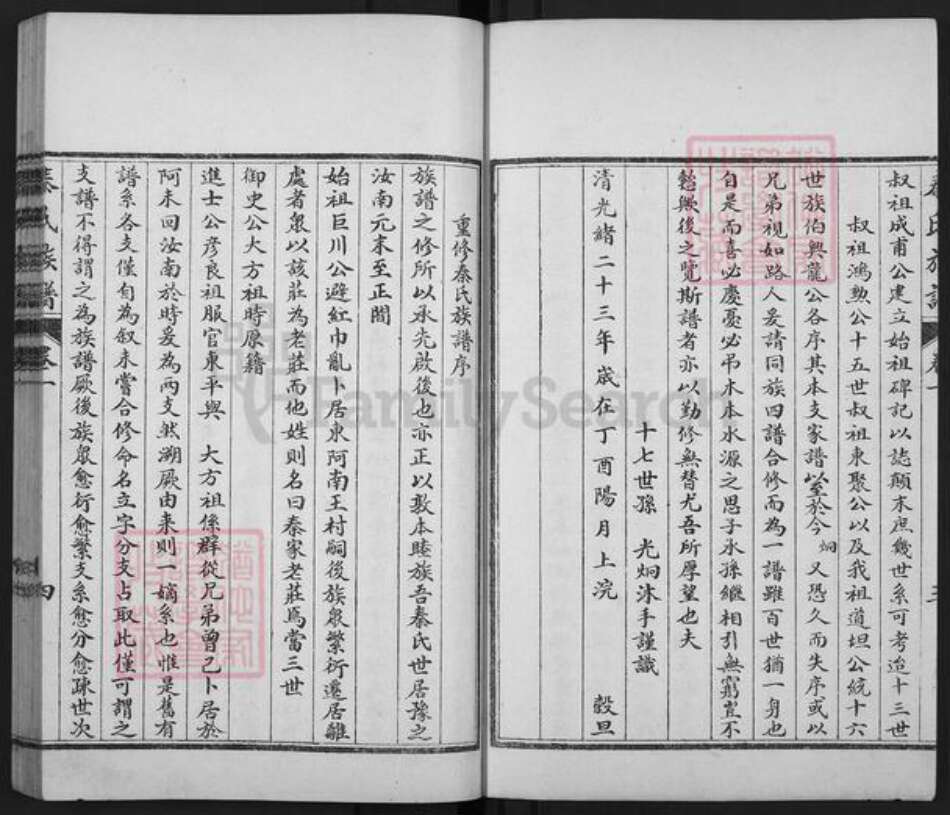 山东省聊城市东阿县秦氏族谱-东阿秦氏族谱.pdf电子版预览图5