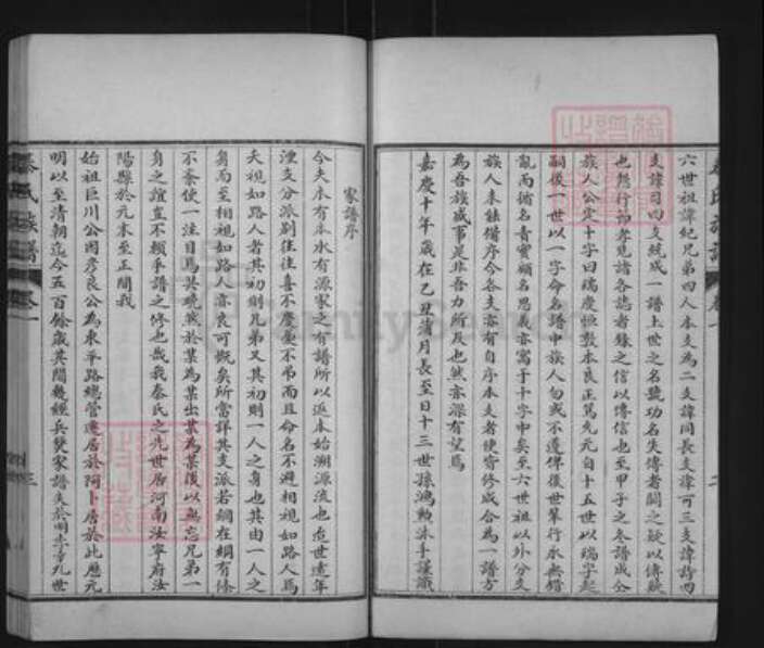 山东省聊城市东阿县刘集镇秦氏族谱-东阿秦氏族谱.pdf电子版预览图4