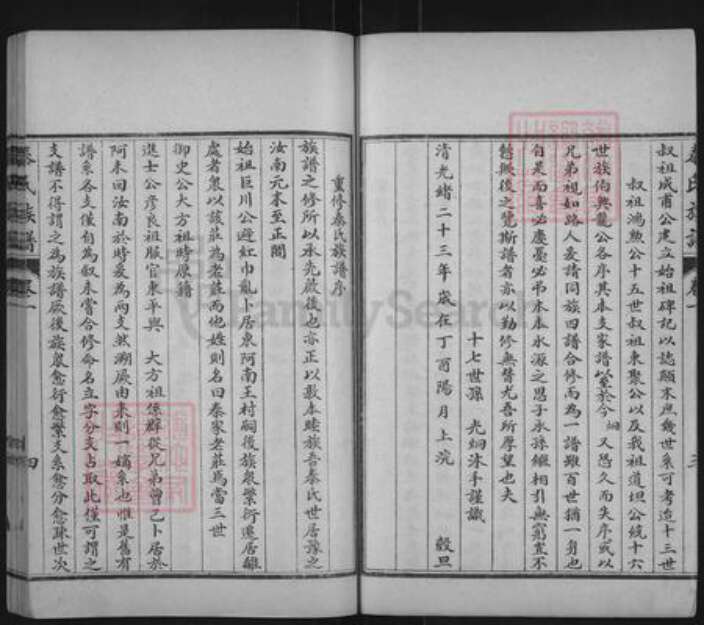 山东省聊城市东阿县刘集镇秦氏族谱-东阿秦氏族谱.pdf电子版预览图5