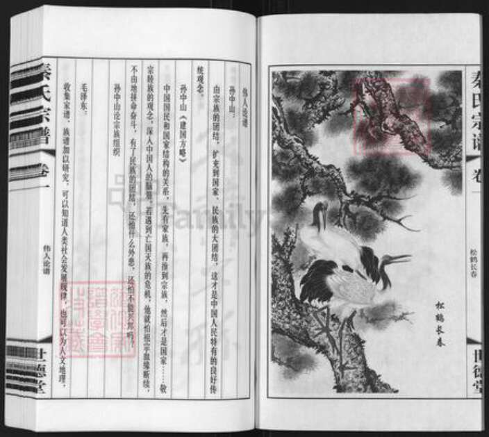 江苏省常州市武进县雪堰镇秦氏世德堂族谱-秦氏宗谱.pdf电子版预览图3