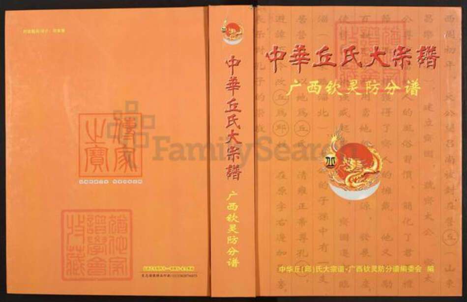 广西壮族自治区丘氏族谱-中华丘氏大宗谱.广西钦灵防分谱.pdf电子版缩略图