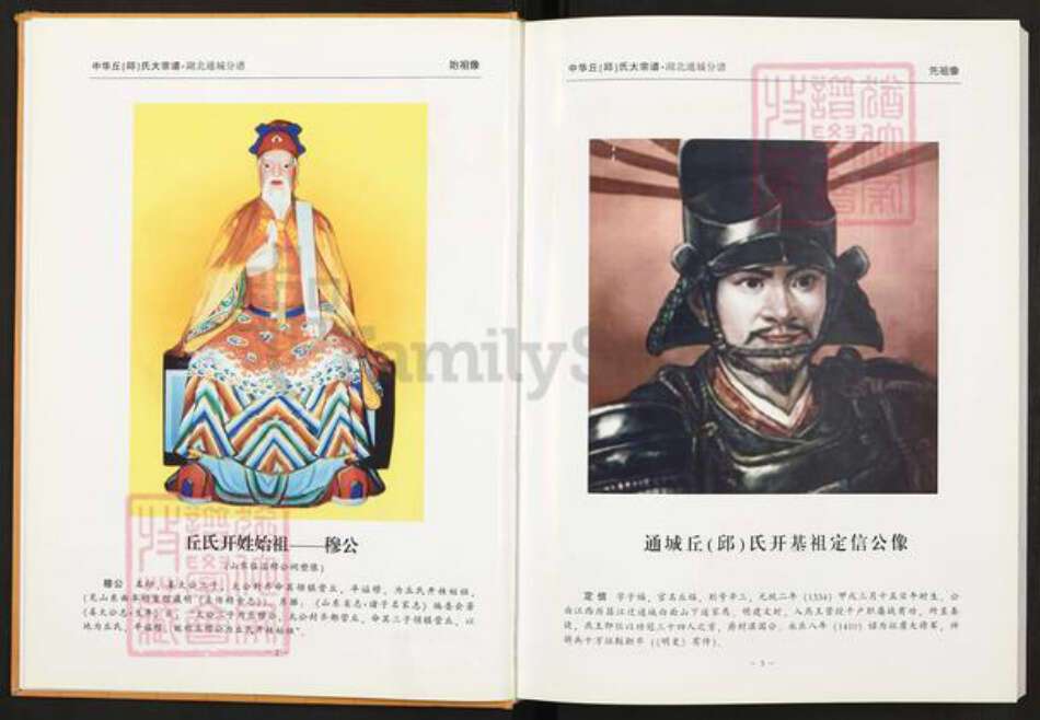 湖北省咸宁市通城县丘氏族谱-中华丘氏大宗谱.湖北通城分谱.pdf电子版预览图3