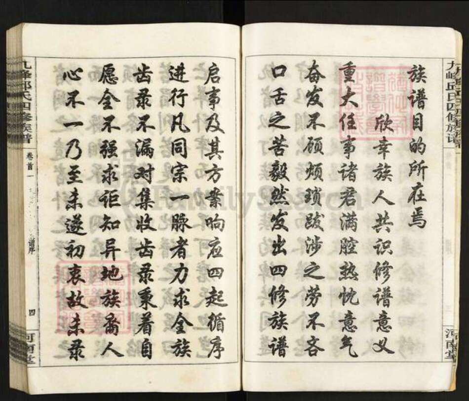 湖南省衡阳市衡阳县溪江乡邱氏河南堂族谱-九峰邱氏四修族谱.pdf电子版预览图4