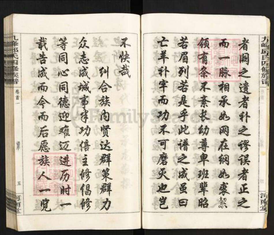 湖南省衡阳市衡阳县溪江乡邱氏河南堂族谱-九峰邱氏四修族谱.pdf电子版预览图5