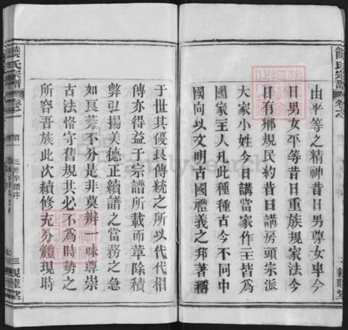 湖北省黄冈市饶氏亲睦堂族谱-饶氏宗谱 [14卷,首2卷].pdf电子版预览图3