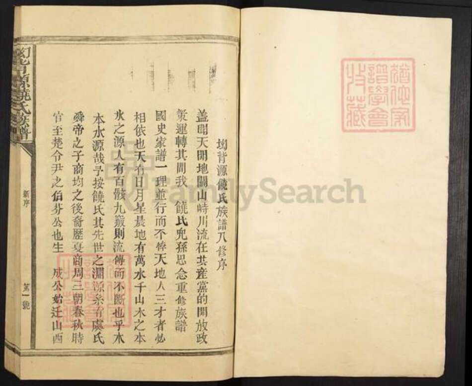 江西省抚州市广昌县饶氏族谱-拗背源饶氏族谱.pdf电子版预览图1