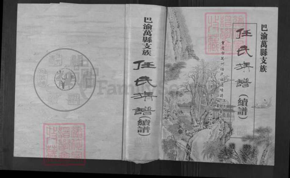 重庆市万州万县分水镇任氏族谱-巴渝万县支族.任氏族谱(续谱).pdf电子版缩略图