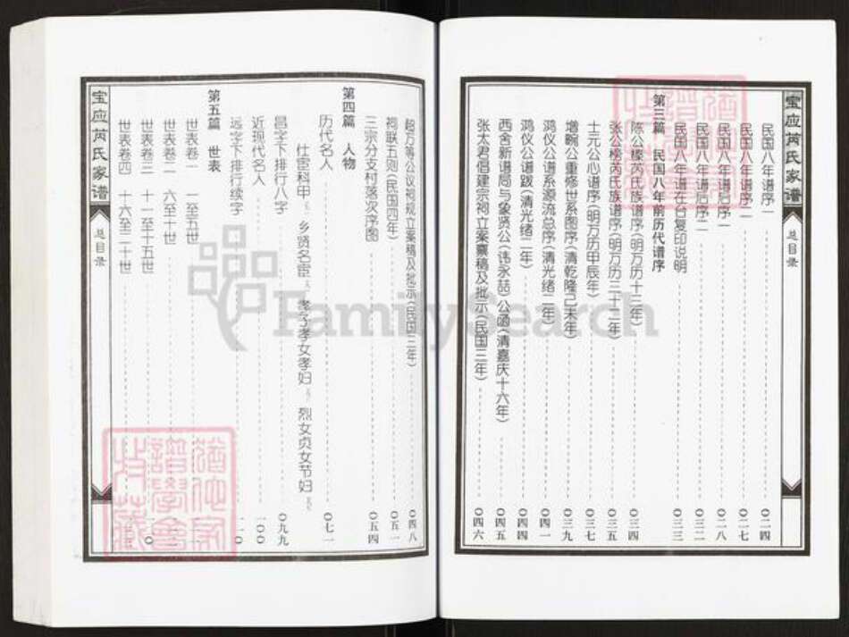 江苏省扬州市宝应县芮氏文化堂族谱-宝应芮氏家谱.pdf电子版预览图3