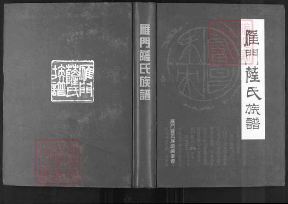 福建省龙岩市上杭县萨氏族谱-雁门萨氏族谱.pdf电子版