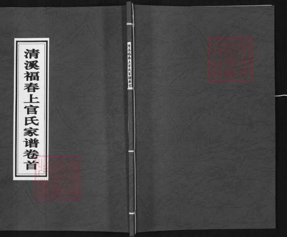 福建省泉州市安溪县长坑乡上官氏族谱-清溪福春上官氏家谱.pdf电子版缩略图