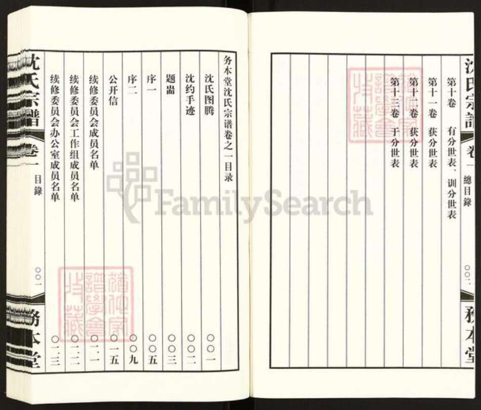 江苏省常州市天宁区郑陆镇沈氏务本堂族谱-沈氏宗谱.pdf电子版预览图3