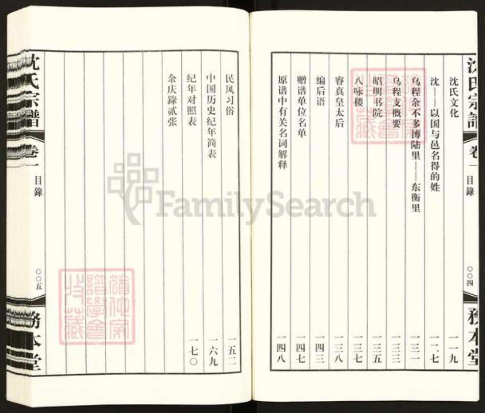 江苏省常州市天宁区郑陆镇沈氏务本堂族谱-沈氏宗谱.pdf电子版预览图5