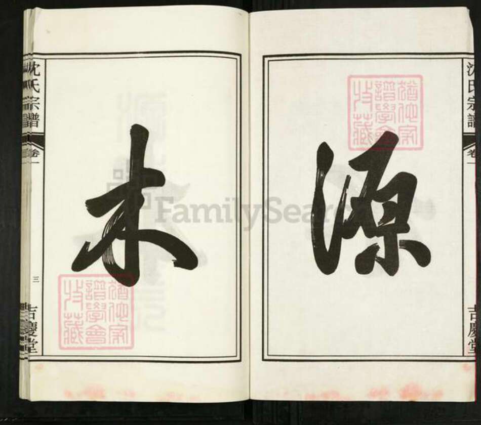 安徽省合肥市沈氏吉庆堂族谱-沈氏宗谱.pdf电子版预览图3